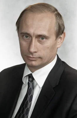 Vladimir Putin, ancien directeur du FSB, en portrait professionnel.