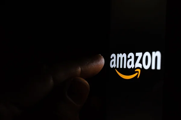 Le logo Amazon mis en évidence