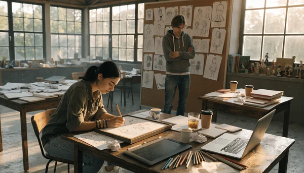 Une histoire d'animateurs