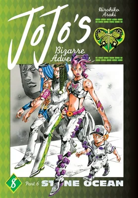 Couverture de JoJo's Bizarre Adventure Part 6: Stone Ocean volume 8 par Hirohiko Araki