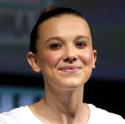 Millie Bobby Brown at the 2018 San Diego Comic Con International, for "Godzilla: King of the Monsters", at the San Diego Convention Center Adriana San Diego, California.