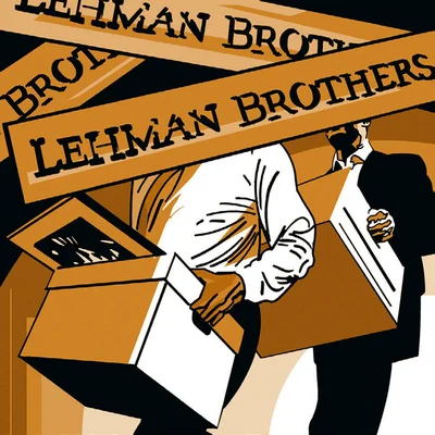 Graphique du TED Spread entre 2006 et 2009, avec un pic marqué fin 2008.