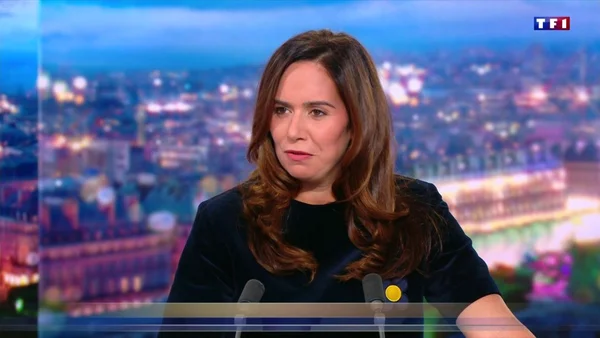 L'eurodéputée Reconquête Sarah Knafo invitée du 20h de TF1