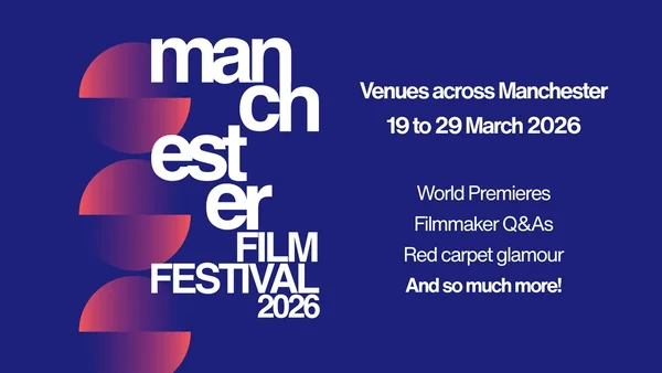 Affiche promotionnelle du Manchester Film Festival 2026, du 19 au 29 mars.