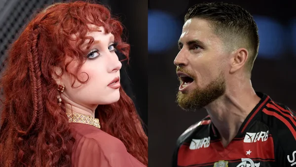 Chappell Roan et le footballeur Jorginho présentés côte à côte.