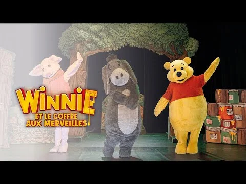 Bande annonce du spectacle Winnie et le coffre aux merveilles au Théâtre des Nouveautés.