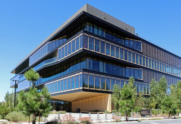Le nouveau bâtiment de Google à Sunnyvale, construit sur l'ancien siège d'Atari.