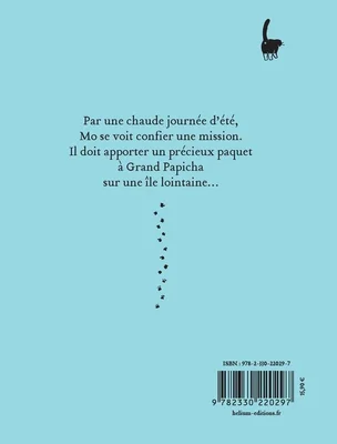 La couverture du roman pour enfants 'Le Grand Voyage de Mo' écrit par Yeonju Choi.
