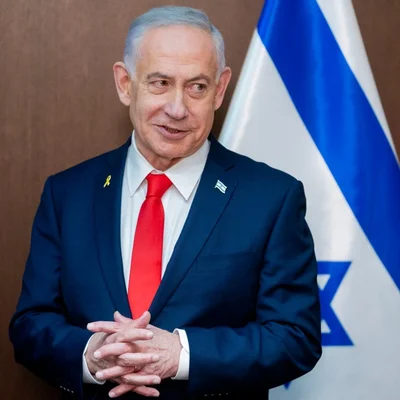 Portrait officiel de Benjamin Netanyahu.