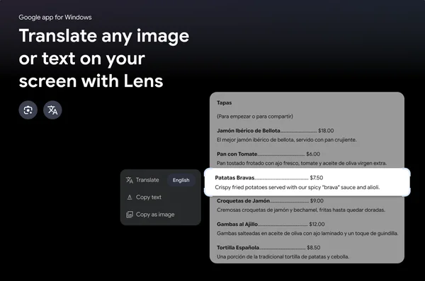 Interface du bureau Windows 11 avec une barre de recherche active affichant des suggestions de termes