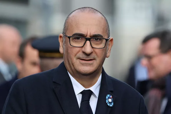 Le ministre de l'Intérieur Laurent Nuñez en extérieur.