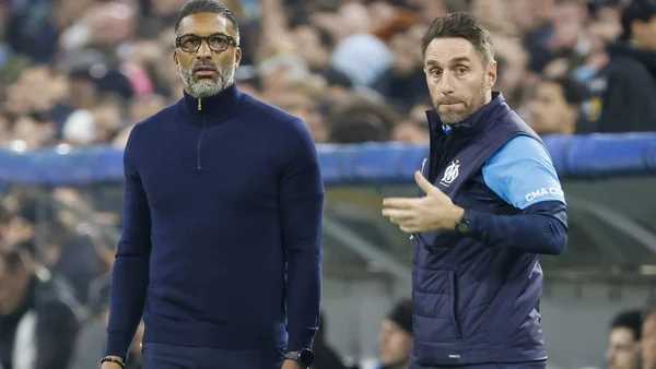 Habib Beye appelant au calme après le match de l'OM à Toulouse.