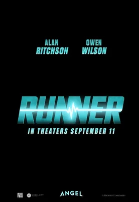 Affiche officielle de 'Runner' avec Alan Ritchson et Owen Wilson.