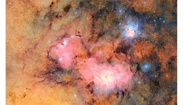 Une nébuleuse colorée et des pouponnières d'étoiles dévoilées par l'Observatoire Vera Rubin.