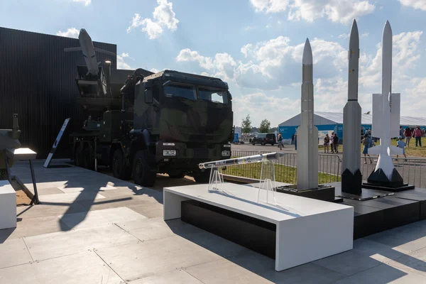 Stand de MBDA lors du salon aéronautique ILA Berlin Air Show 2024.
