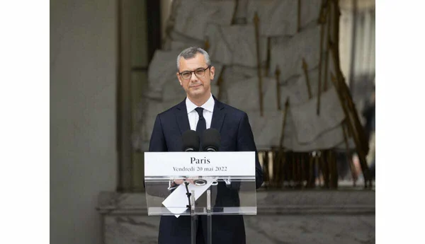 Alexis Kohler, le secrétaire général de l'Élysée considéré comme le « second cerveau » d'Emmanuel Macron, lors d'une déclaration à Paris le 20 mai 2022.