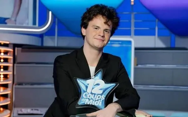 Cyprien, Maître de midi, avec son trophée étoilé.