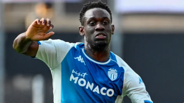 Folarin Balogun sous les couleurs de l'AS Monaco.