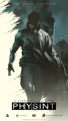 Visuel promotionnel de Physint mettant en avant un personnage en équipement tactique.