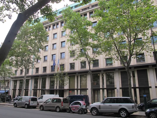Le siège du MEDEF, 55 avenue Bosquet (Paris 7e).