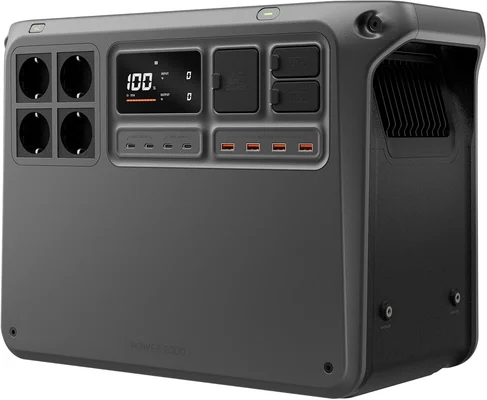 Détails techniques de la station d'alimentation portable DJI Power 2000.