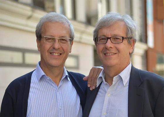 Gaëtan et Paul Brizzi, les auteurs de la nouvelle collection.