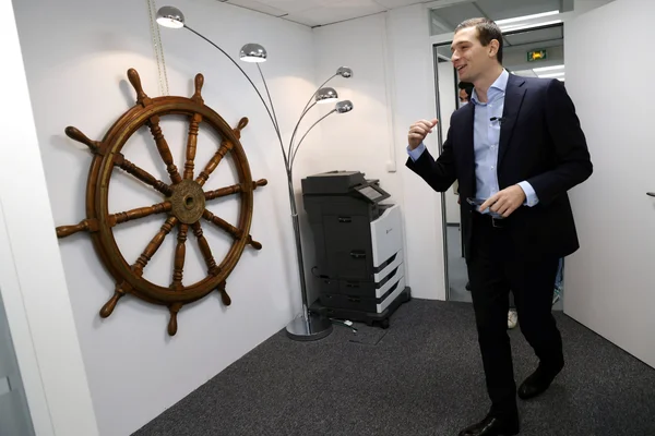 Vue des coulisses de « la Capitainerie », le nouveau quartier général de Marine Le Pen et du Rassemblement National.