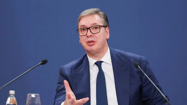 Un officiel lors d'une déclaration à la presse.