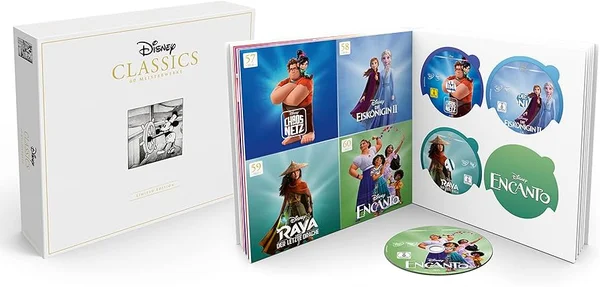 L'édition limitée Disney Classics Komplettbox regroupant 60 films en DVD.