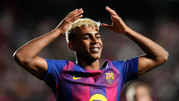 Lamine Yamal, joueur vedette du FC Barcelone.