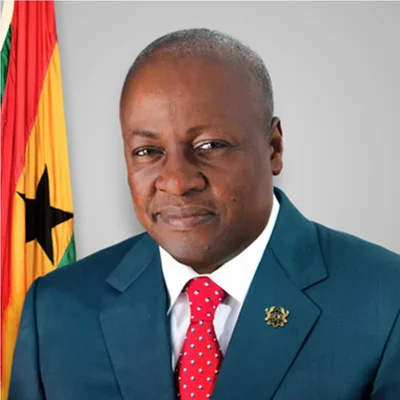 John Mahama, candidat du Congrès démocratique national.