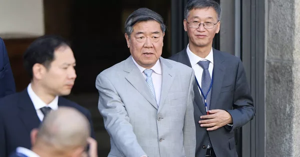 Janet Yellen et He Lifeng lors de leur réunion à Pékin en 2023.