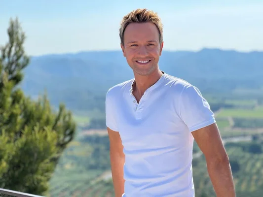Cyril Féraud lors de son retour dans l'émission Fort Boyard.