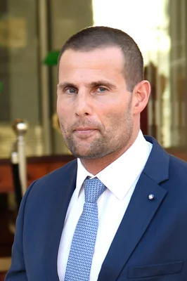 Robert Abela photographié en 2023.