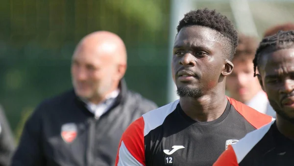 Bamba Dieng, attaquant du FC Lorient