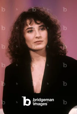 La chanteuse Elsa photographiée en 1991.