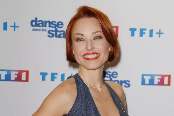 Natasha St-Pier sur le plateau de l'émission Danse avec les stars.