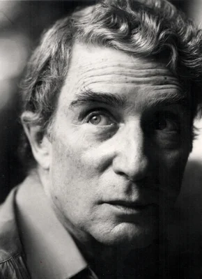 Portrait rapproché de Brion Gysin par François Lagarde en 1976.