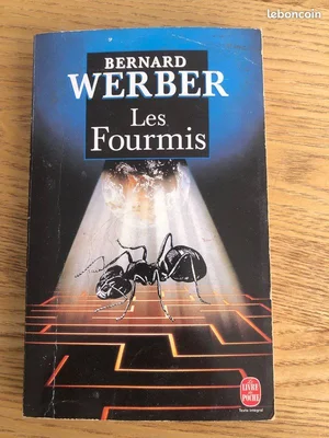 Couverture de l'édition 1999 du livre 'Les Fourmis' de Bernard Werber.