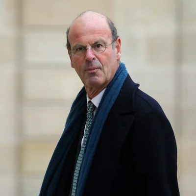 Éric Lombard lors d'un déplacement officiel.