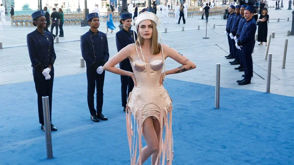 Cara Delevingne lors de l'événement Vogue World Paris 2024.