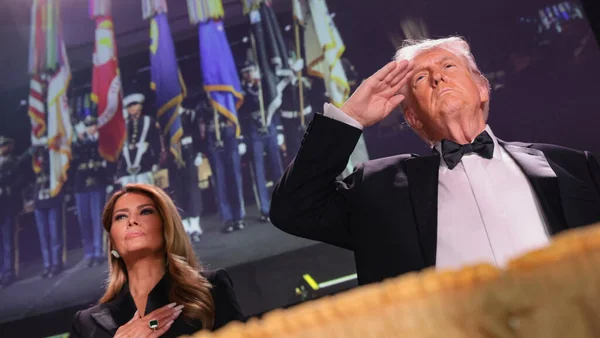 Donald et Melania Trump lors du dîner des correspondants de la Maison-Blanche.