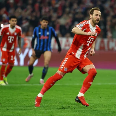 Harry Kane durant un match de Ligue des Champions.