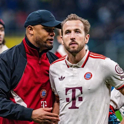 Vincent Kompany expliquant le rôle tactique d'Harry Kane.