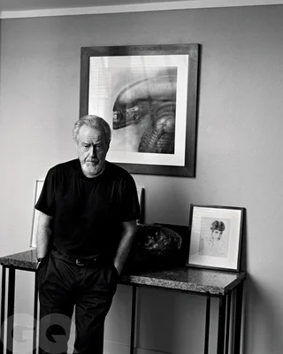 Ridley Scott lors d'une interview pour GQ France.