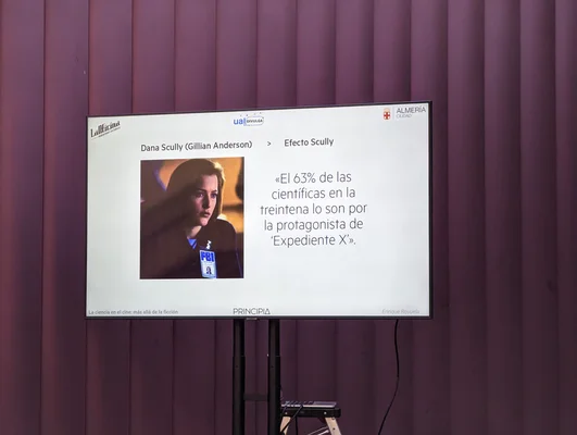 Une présentation sur le personnage de Dana Scully et son impact sur la vocation des scientifiques.