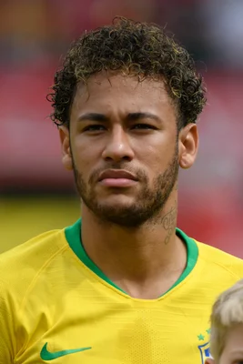 Neymar sous le maillot du Brésil lors d'un match amical contre l'Autriche en 2018.