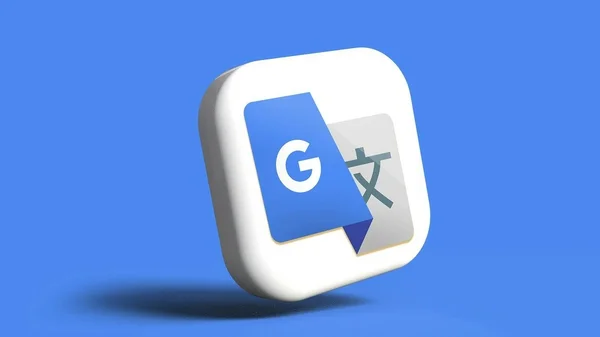 Représentation graphique moderne du logo de Google Traduction.