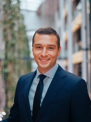 Jordan Bardella au Parlement européen de Strasbourg, septembre 2022.