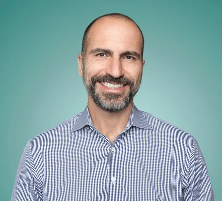 Dara Khosrowshahi, PDG d'Uber, photographié pour une distinction de la Carnegie Corporation.